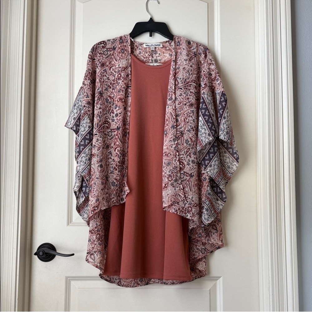 Paisley Kimono Cardigan & Dress